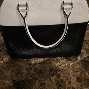 Kate Spade Black and White Satchel